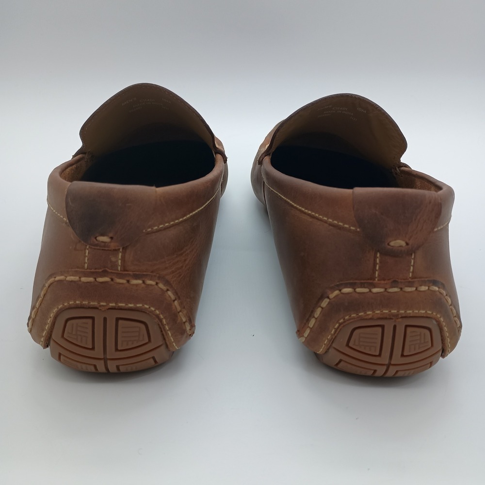 Cole Haan Gunnison Brown Leather Driver Loafers Mens 10M C11401 - Picture 6 of 11